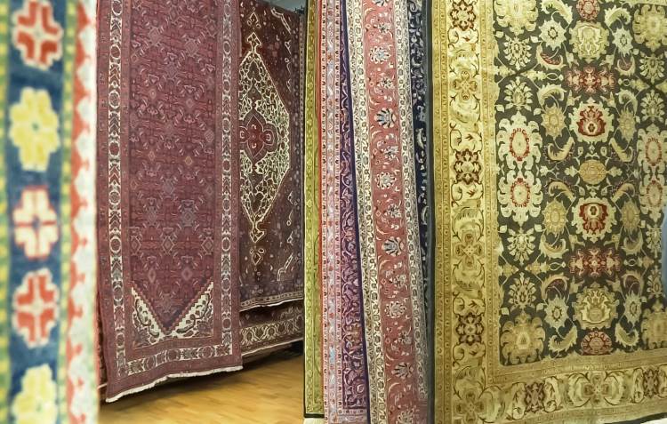 Oriental Rug display custom