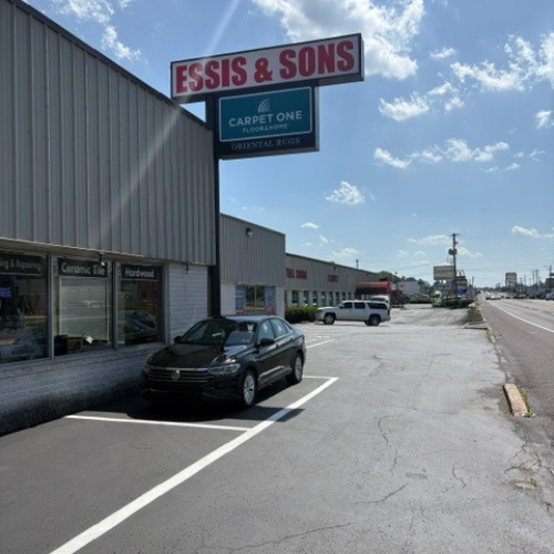 Front of store